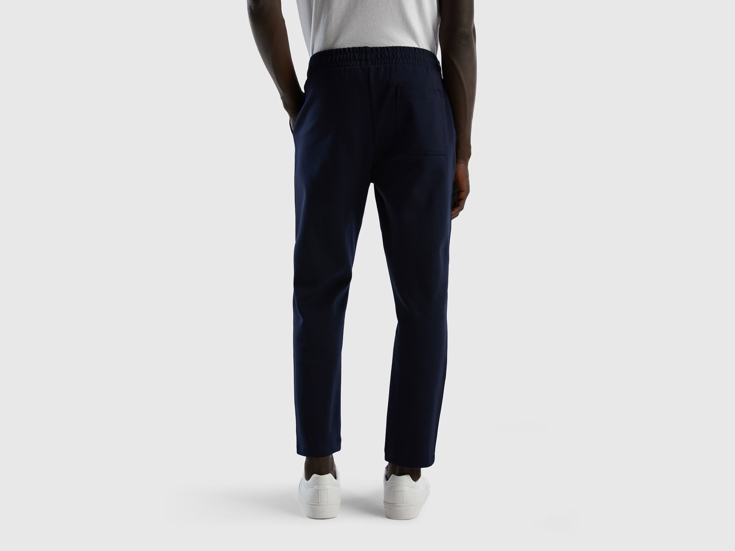 Joggers With Drawstring In Cotton Blend