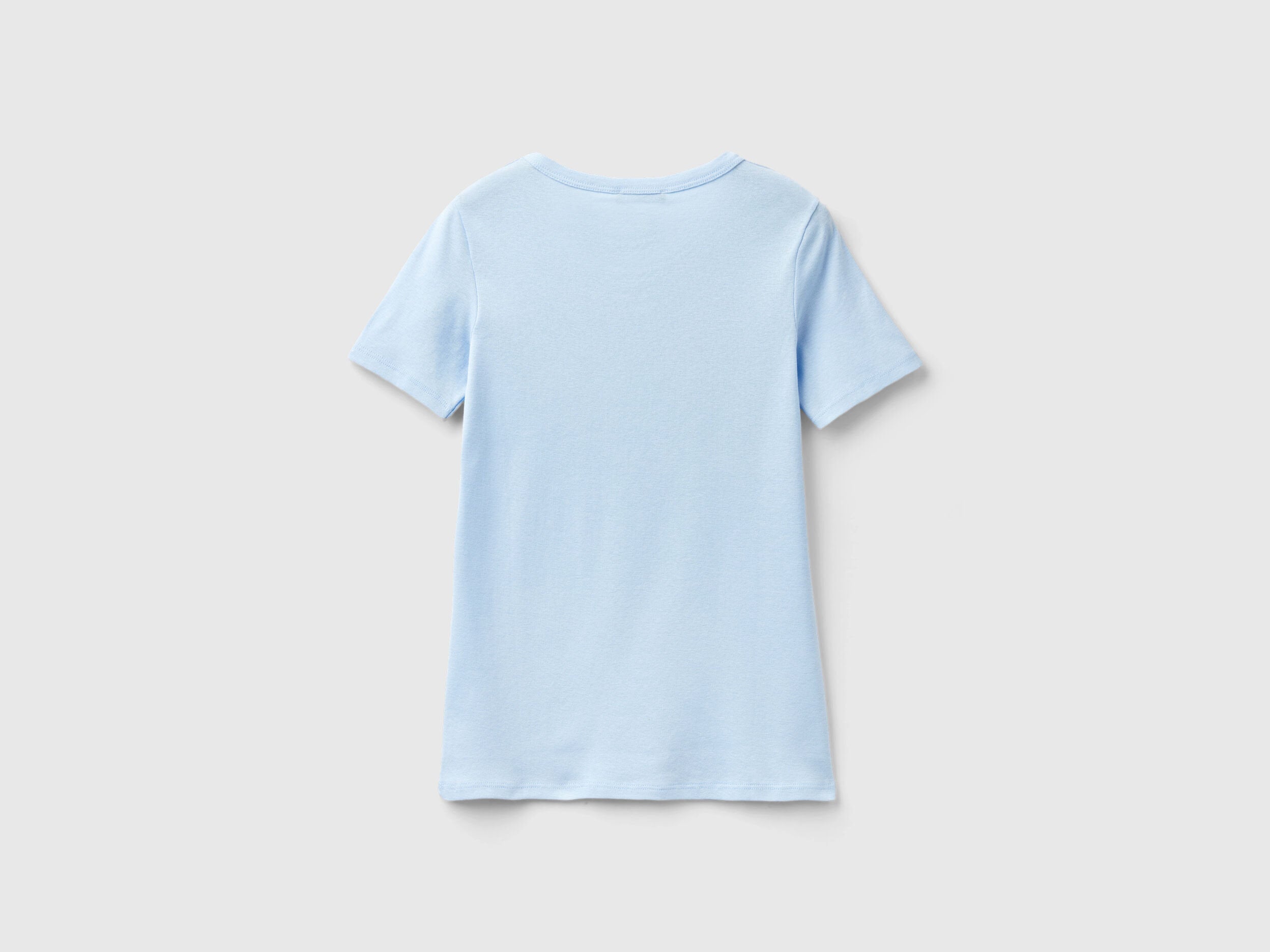 T-Shirt In 100% Cotton With Glitter Print Logo_3GA2E16A2_2K3_04