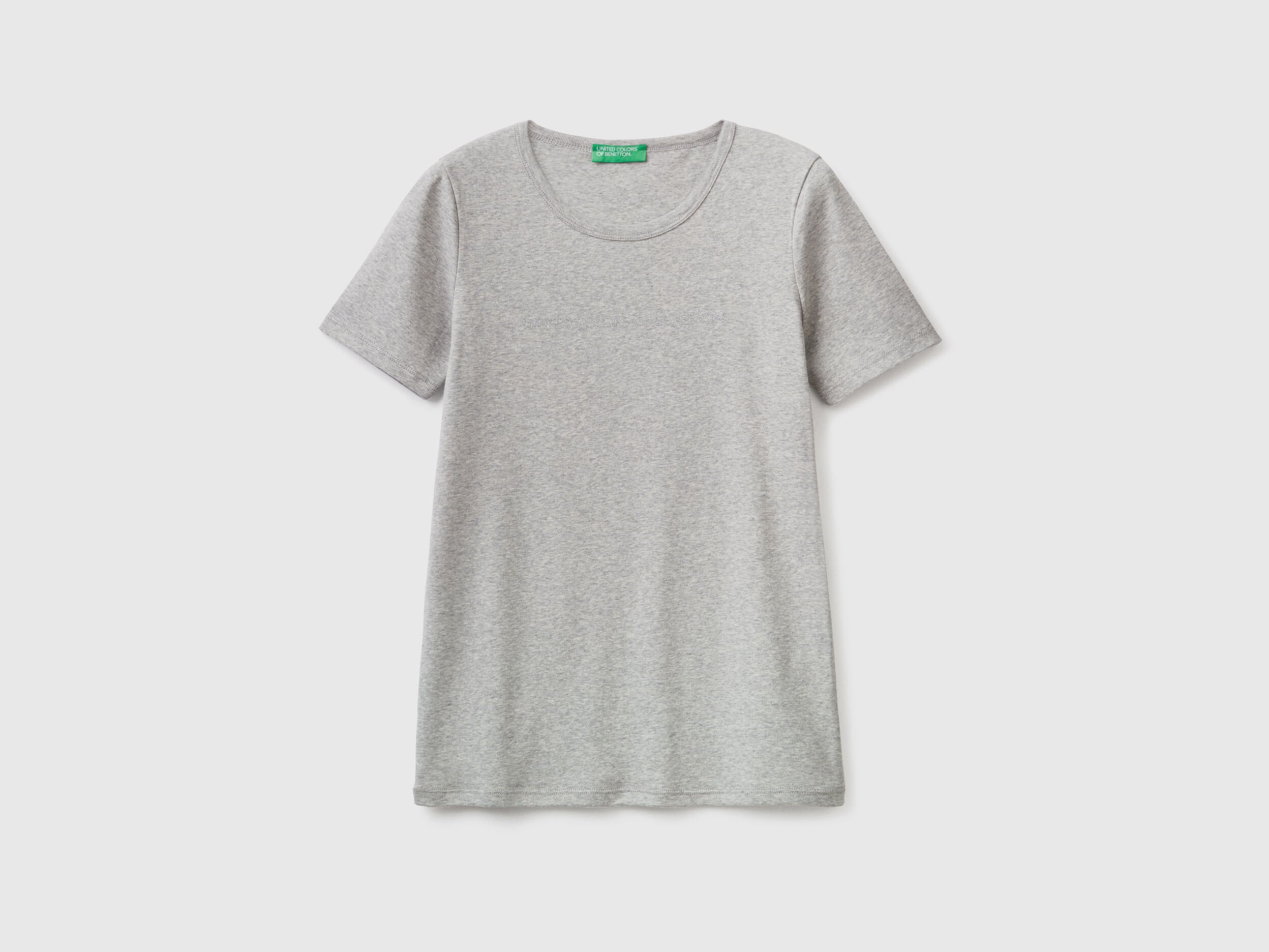 T-Shirt In 100% Cotton With Glitter Print Logo_3GA2E16A2_501_03