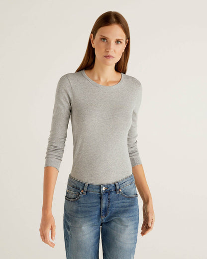 Light Grey T-Shirt L/S