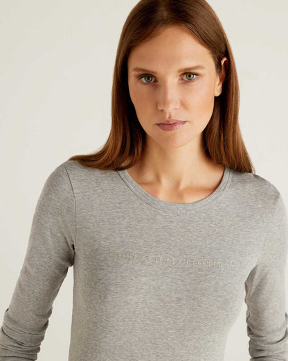 Light Grey T-Shirt L/S