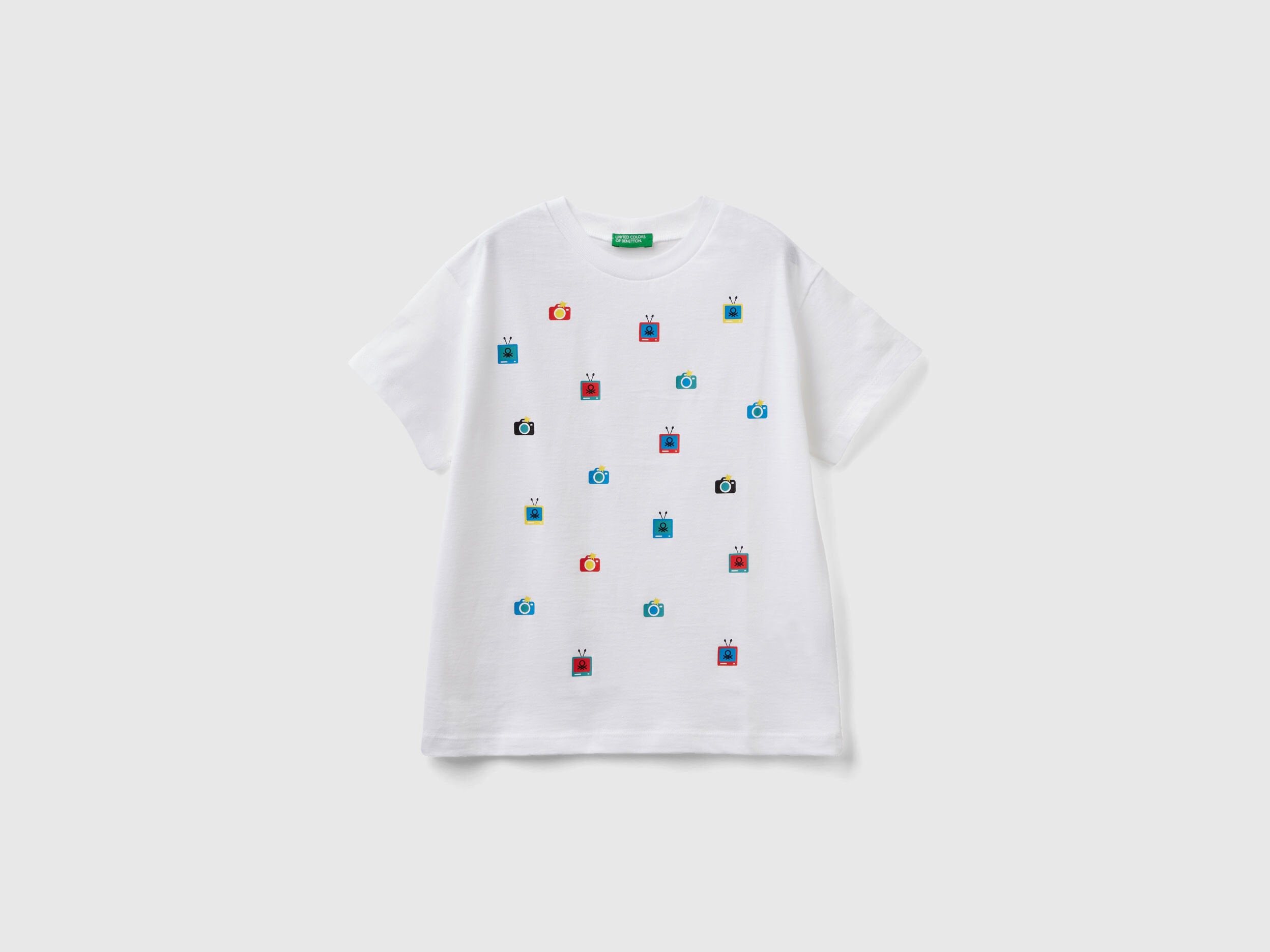 Short Sleeve T-Shirt In Organic Cotton_3I1XC10HE_101_01