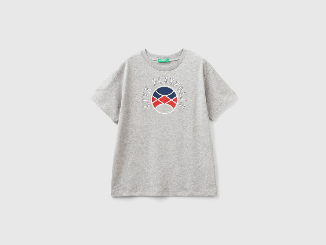 Short Sleeve T-Shirt In Organic Cotton_3I1XC10HE_501_01