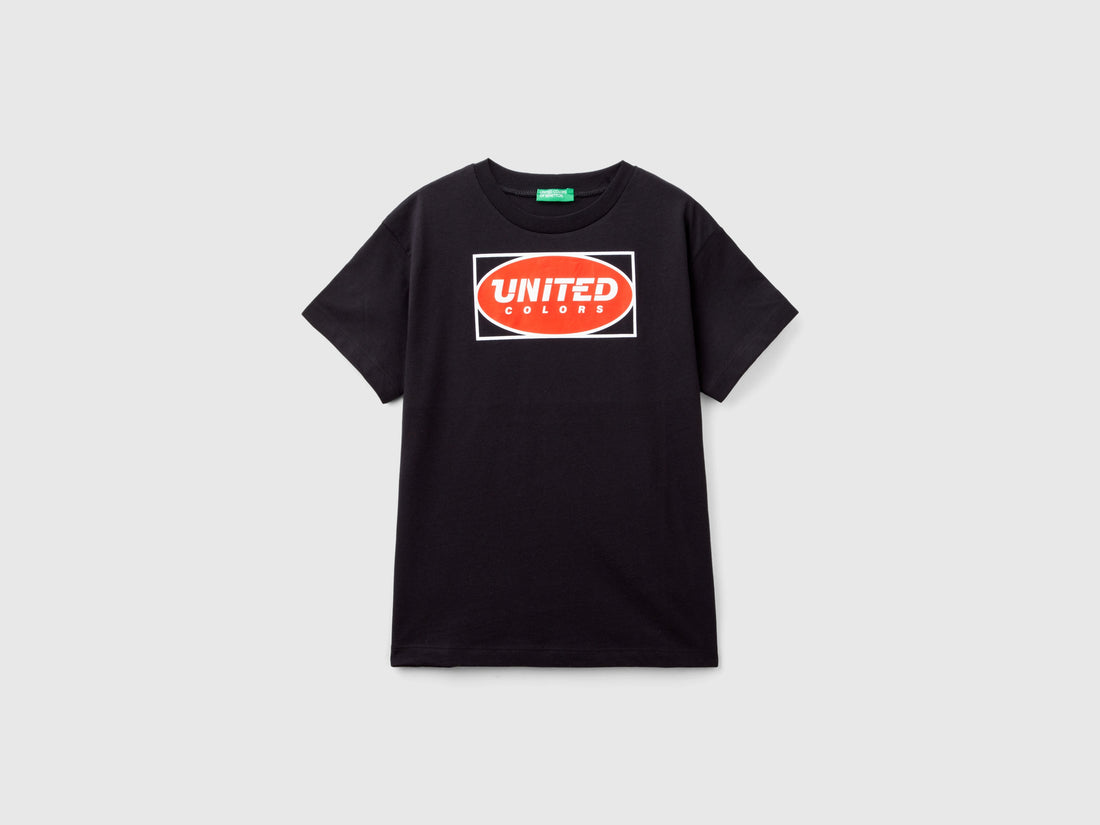 100% Organic Cotton T-Shirt With Logo_3I1XC10IL_100_01