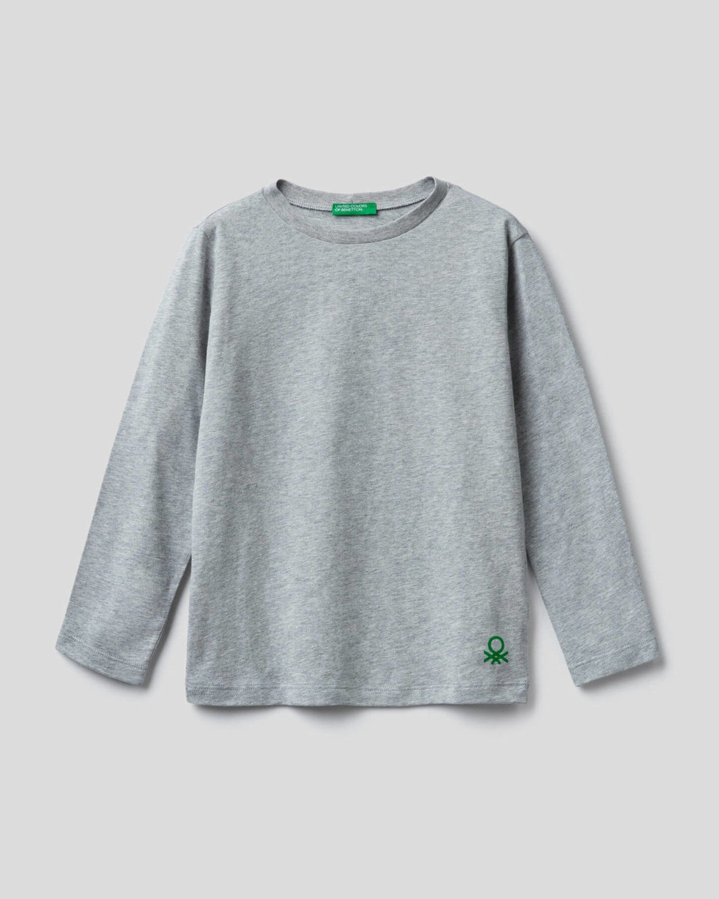 Light Grey T-Shirt L/S Benetton