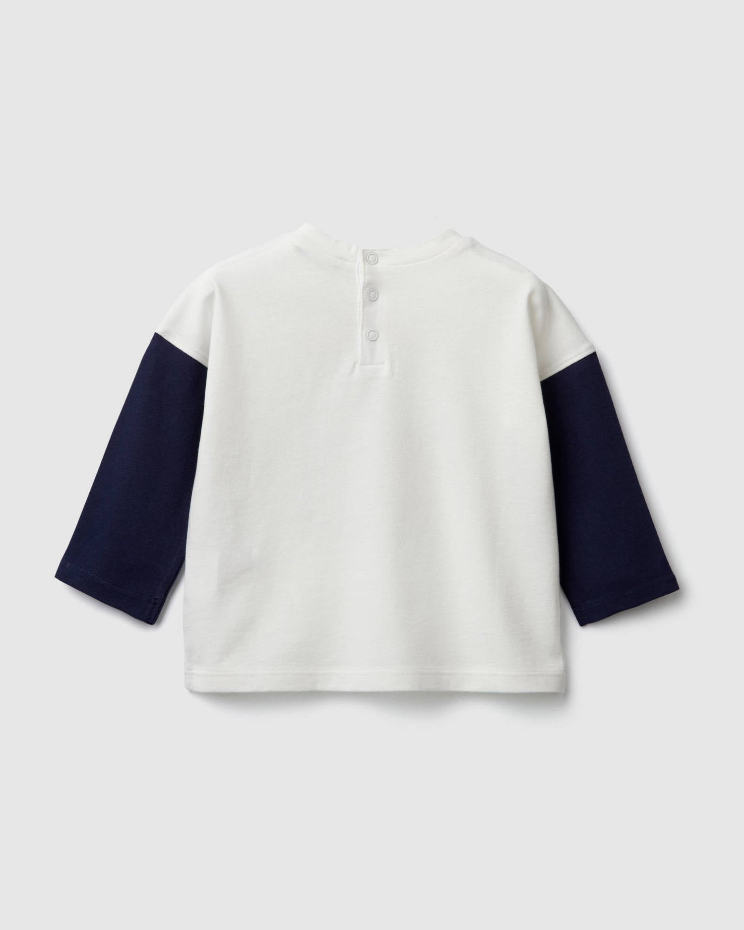 White T-Shirt L/S Benetton
