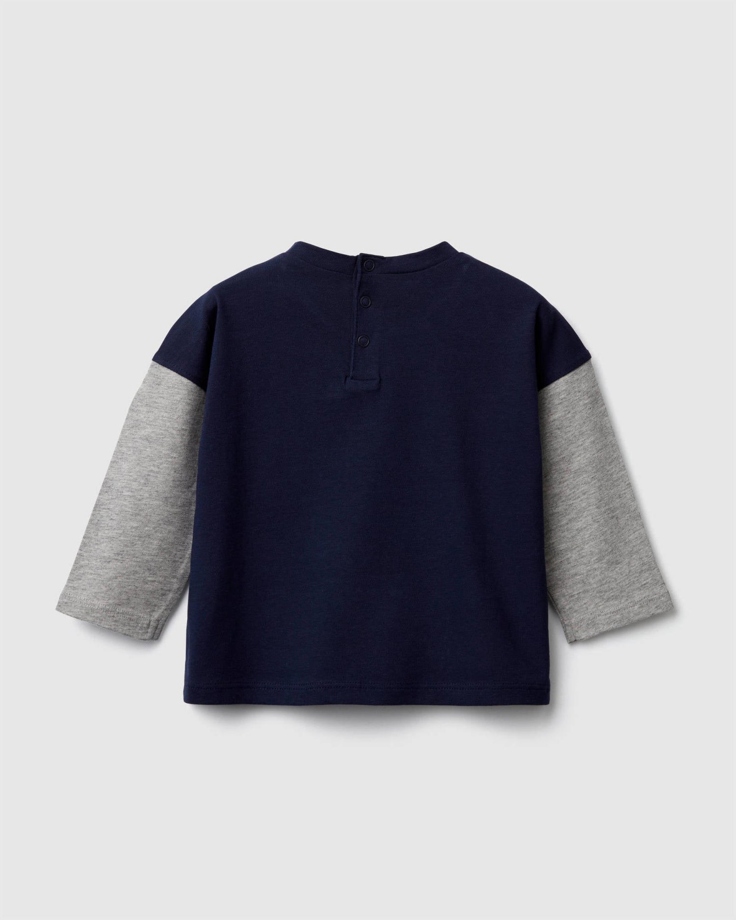 Dark Blue T-Shirt L/S Benetton