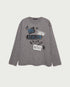 Dark Grey T-Shirt L/S Sisley