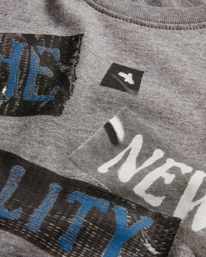 Dark Grey T-Shirt L/S Sisley