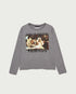 Dark Grey T-Shirt L/S Sisley