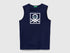 Tank Top In 100% Organic Cotton With Logo_3I1XCH01G_252_01