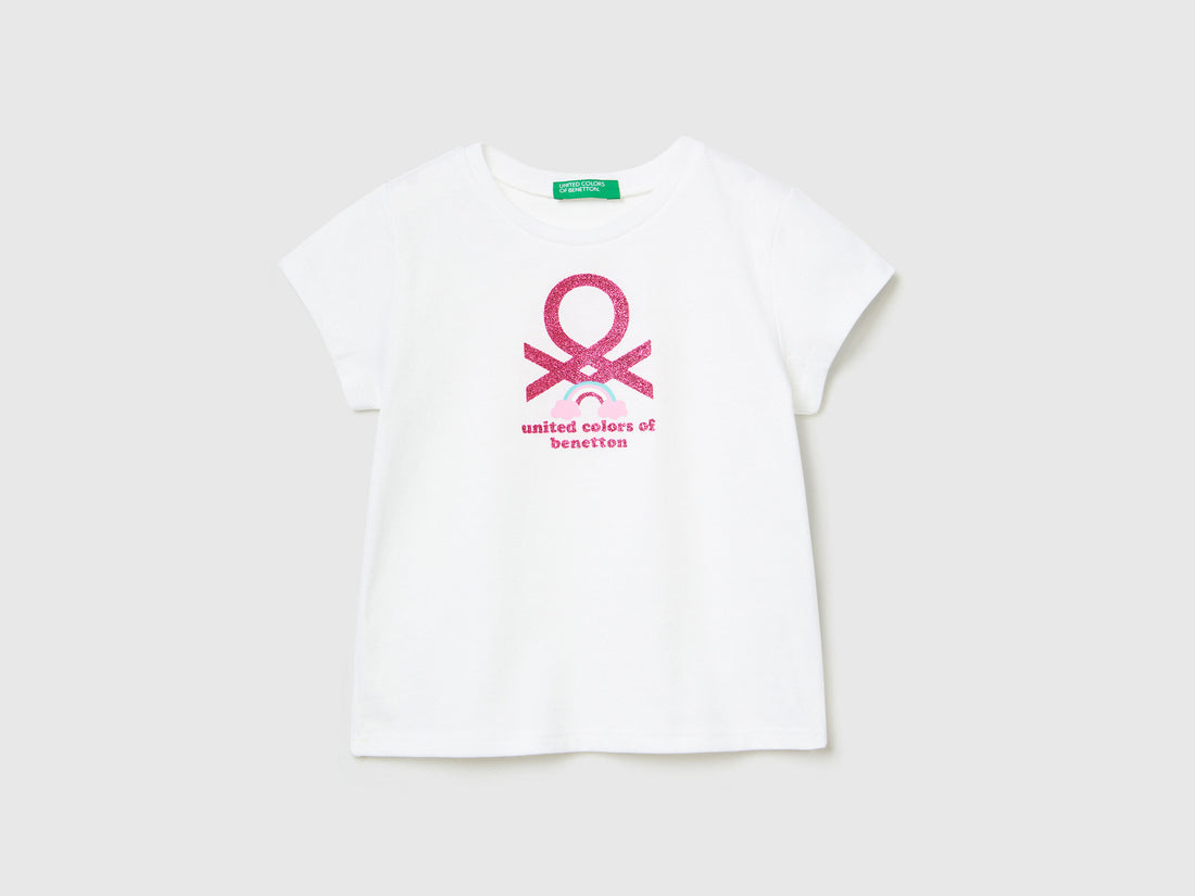 Organic Cotton T-Shirt With Print