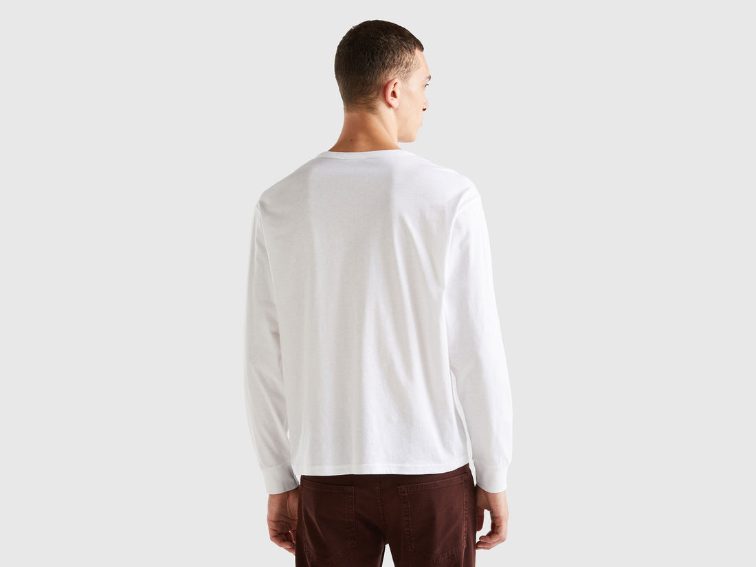 Long Sleeve T-Shirt In Organic Cotton
