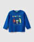 Middle Blue T-Shirt L/S Benetton