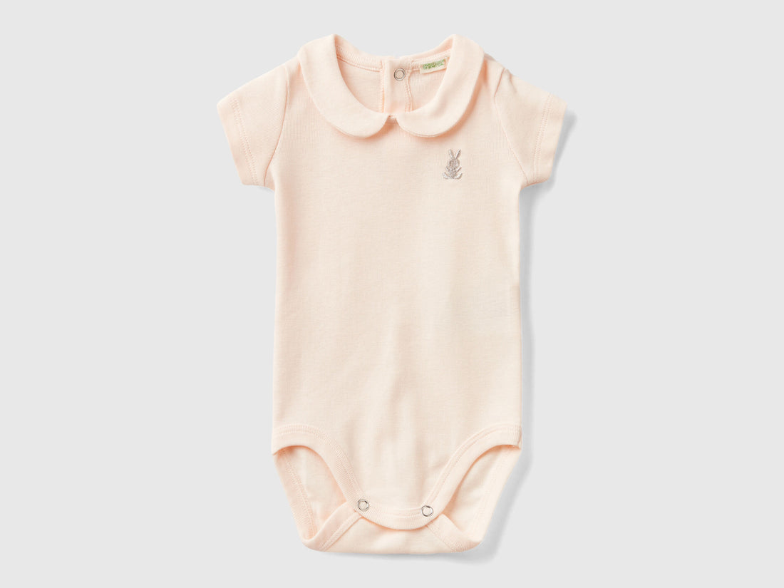 Onesie With Collar In Organic Cotton_3I9WMB112_21W_01
