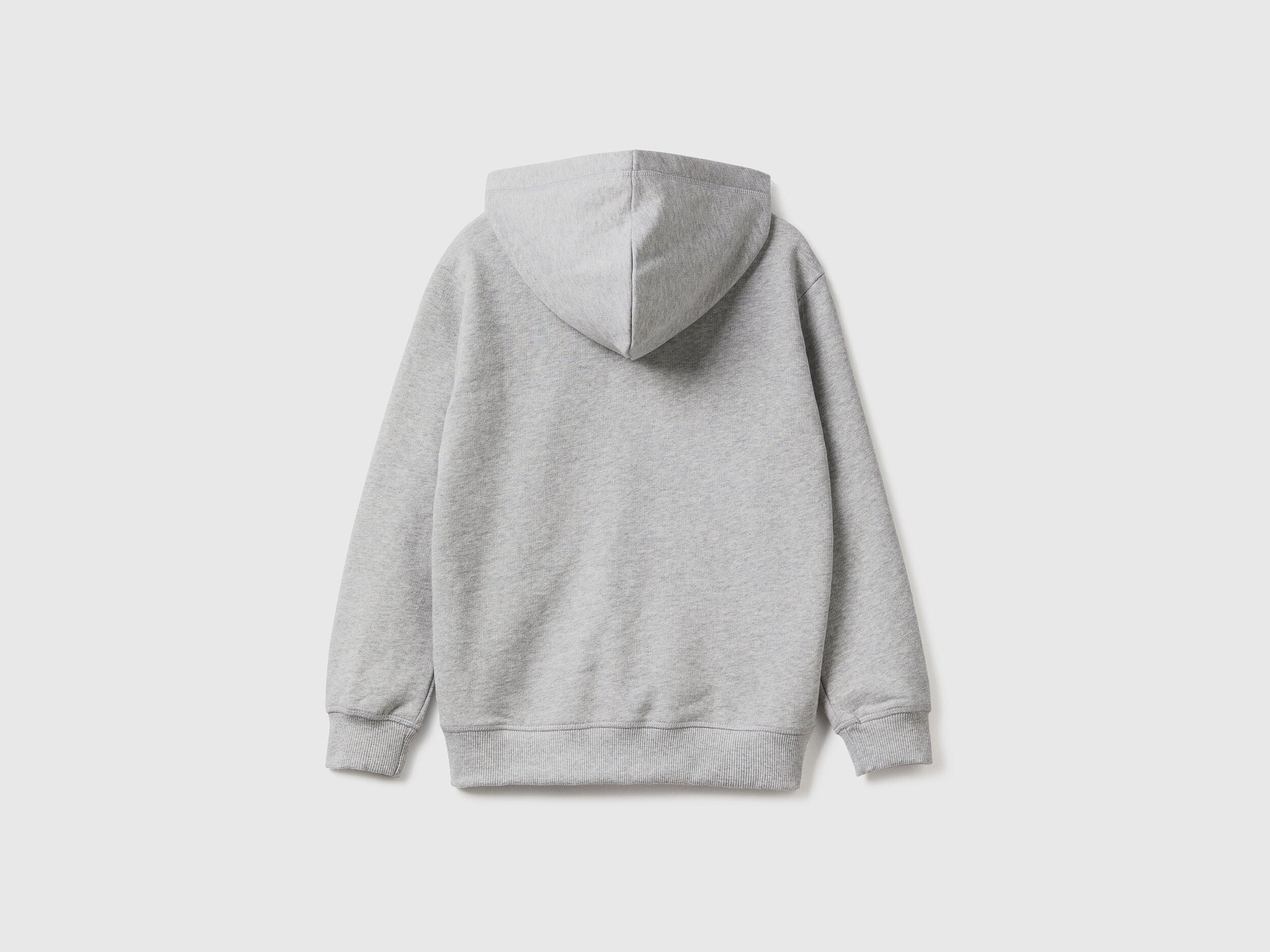 Zip-Up Sweatshirt With &quot;Be&quot; Print