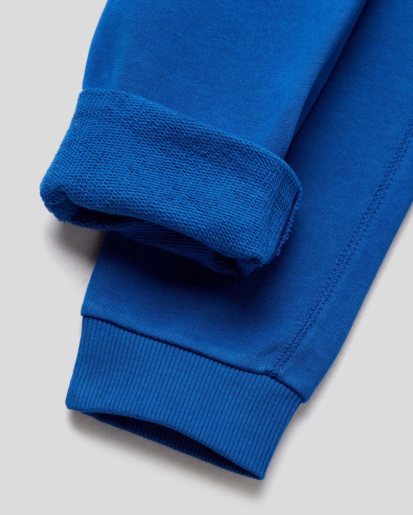 Blue 100% Cotton Sweatpants - BEVAVA