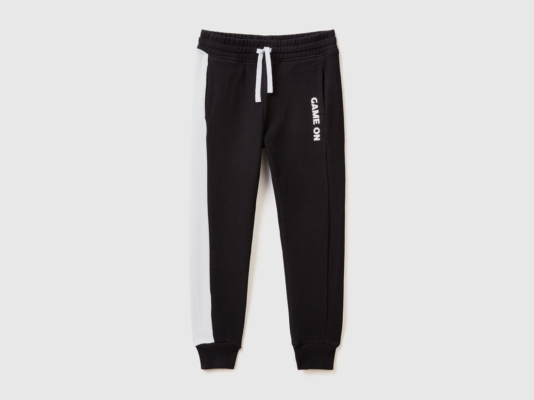 Joggers With Clashing Band