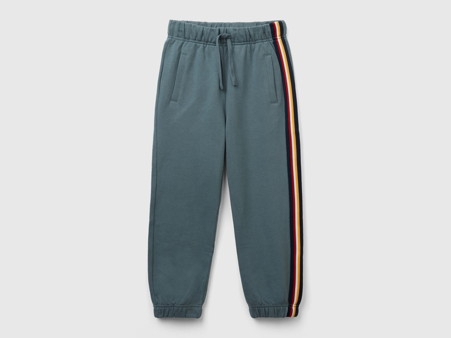 Sweat Joggers With Ribbed Band