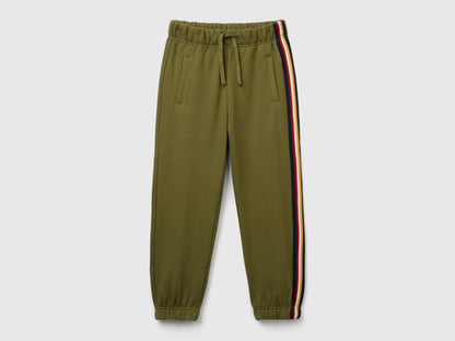 Sweat Joggers With Ribbed Band