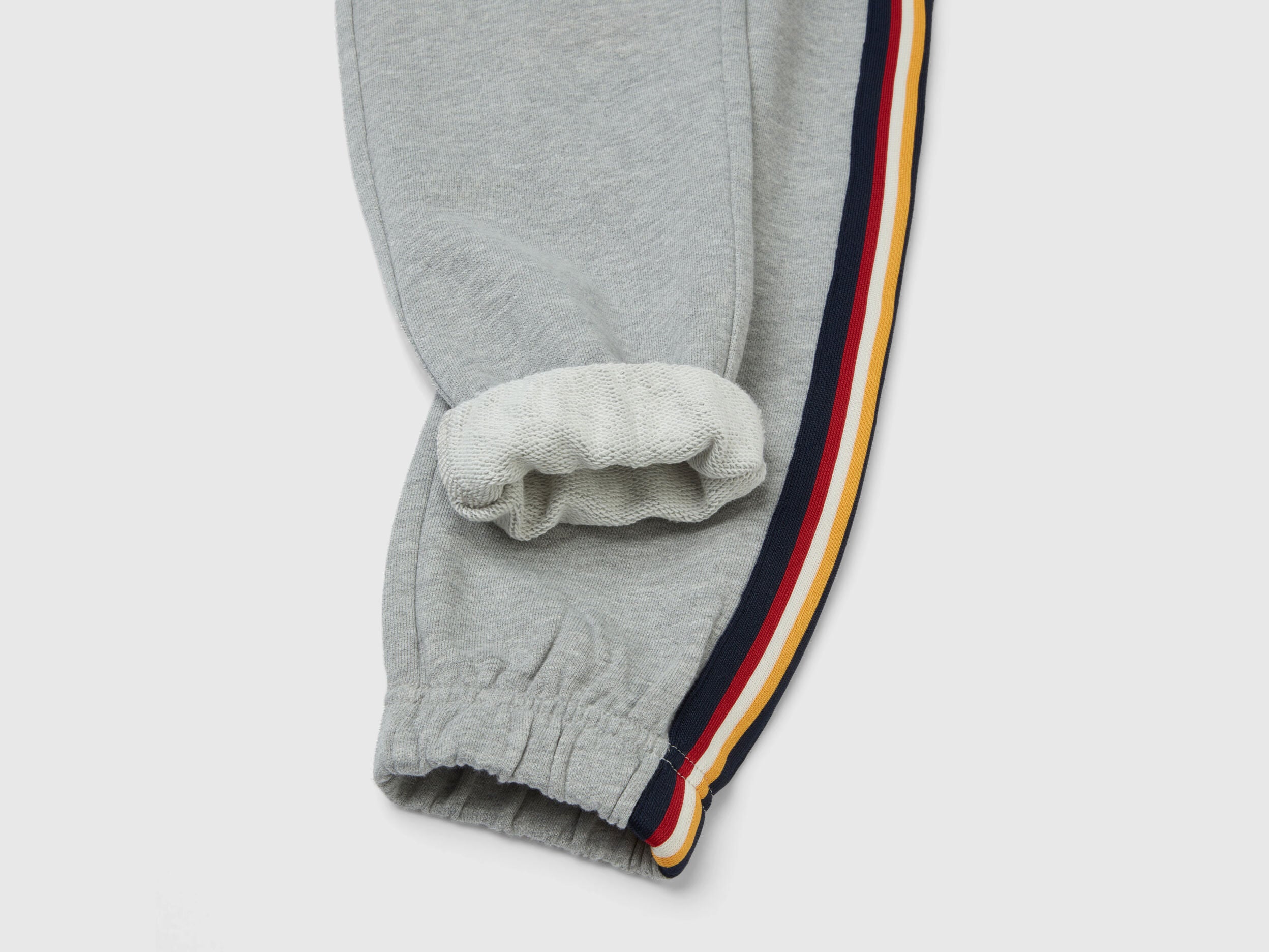 Sweat Joggers With Ribbed Band