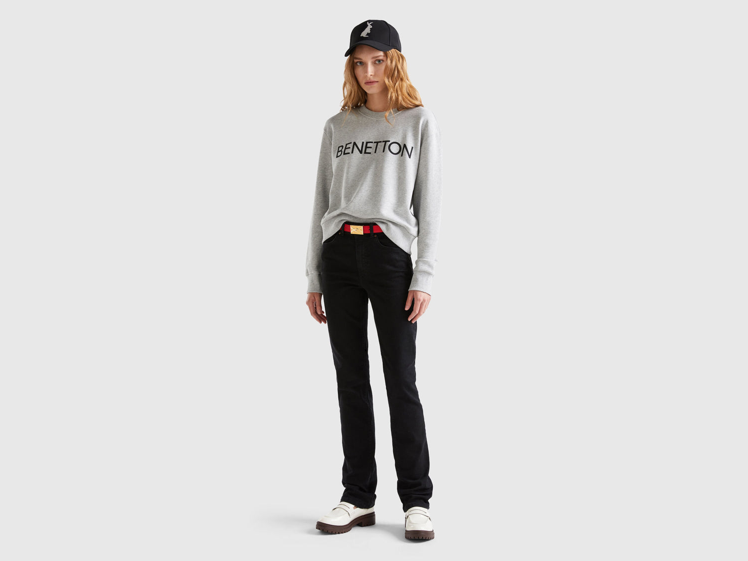 Pullover Sweatshirt With Logo Print_3J68D104C_501_03