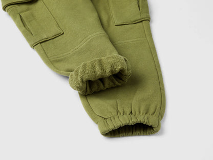 Fleece Cargo Trousers