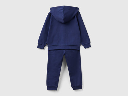 Hoodie Tracksuit In 100% Cotton