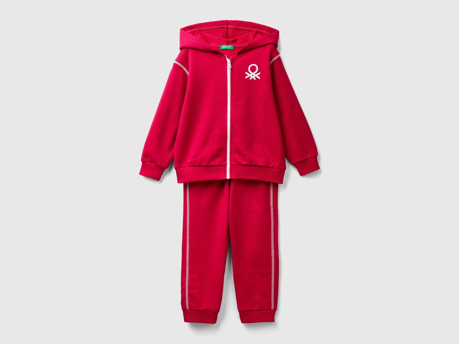 Sweat Tracksuit In Cotton_3J68GK00C_2E8_01