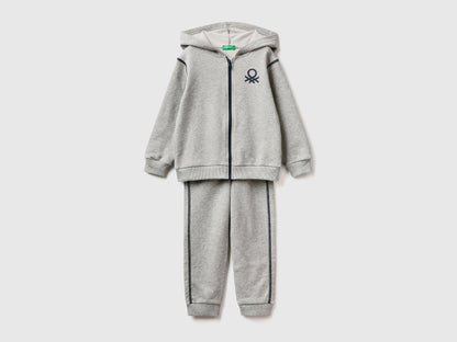 Hoodie Tracksuit In 100% Cotton