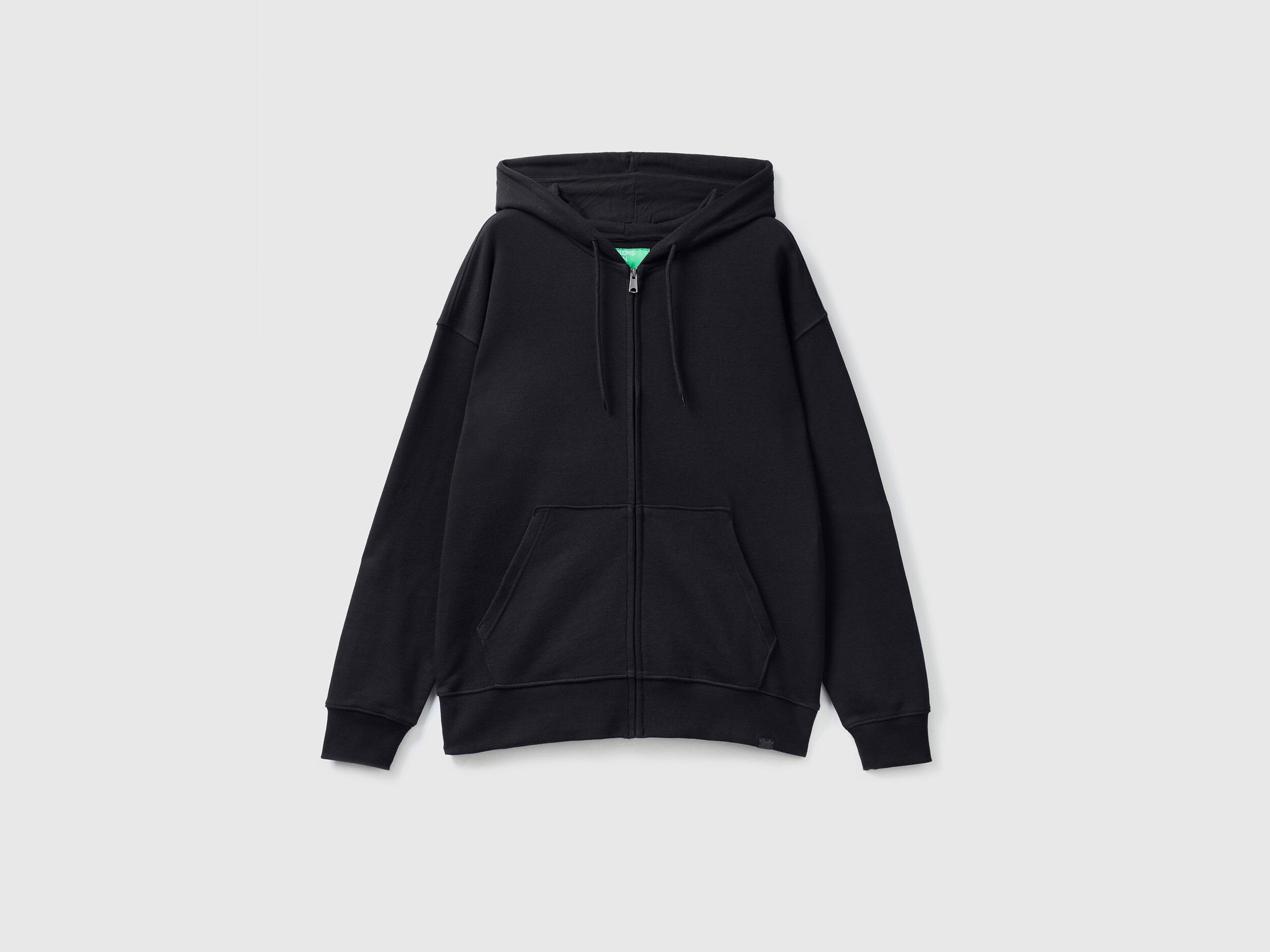 Zip Up Hoodie In Cotton_3J68U5001_100_04