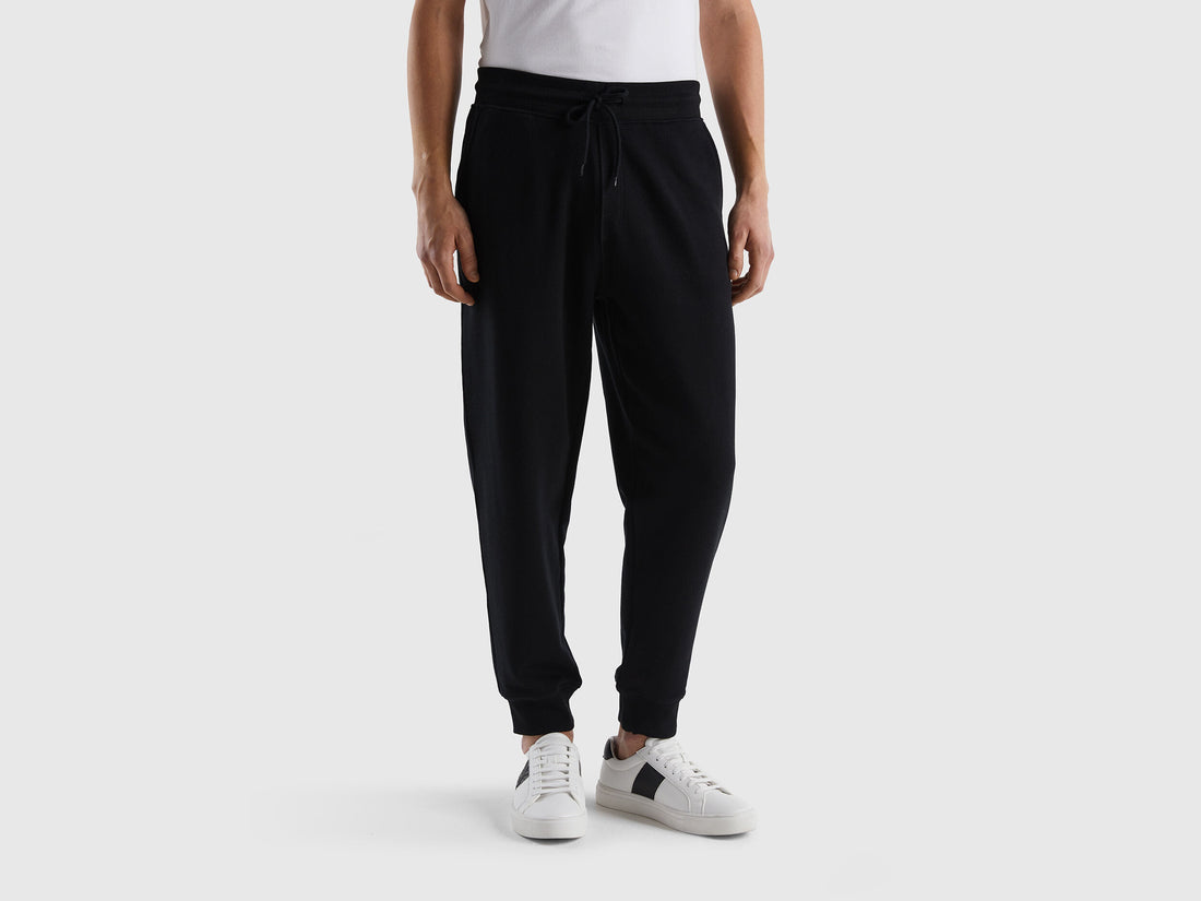 Sweat Joggers In Cotton_3J68UF00K_100_01