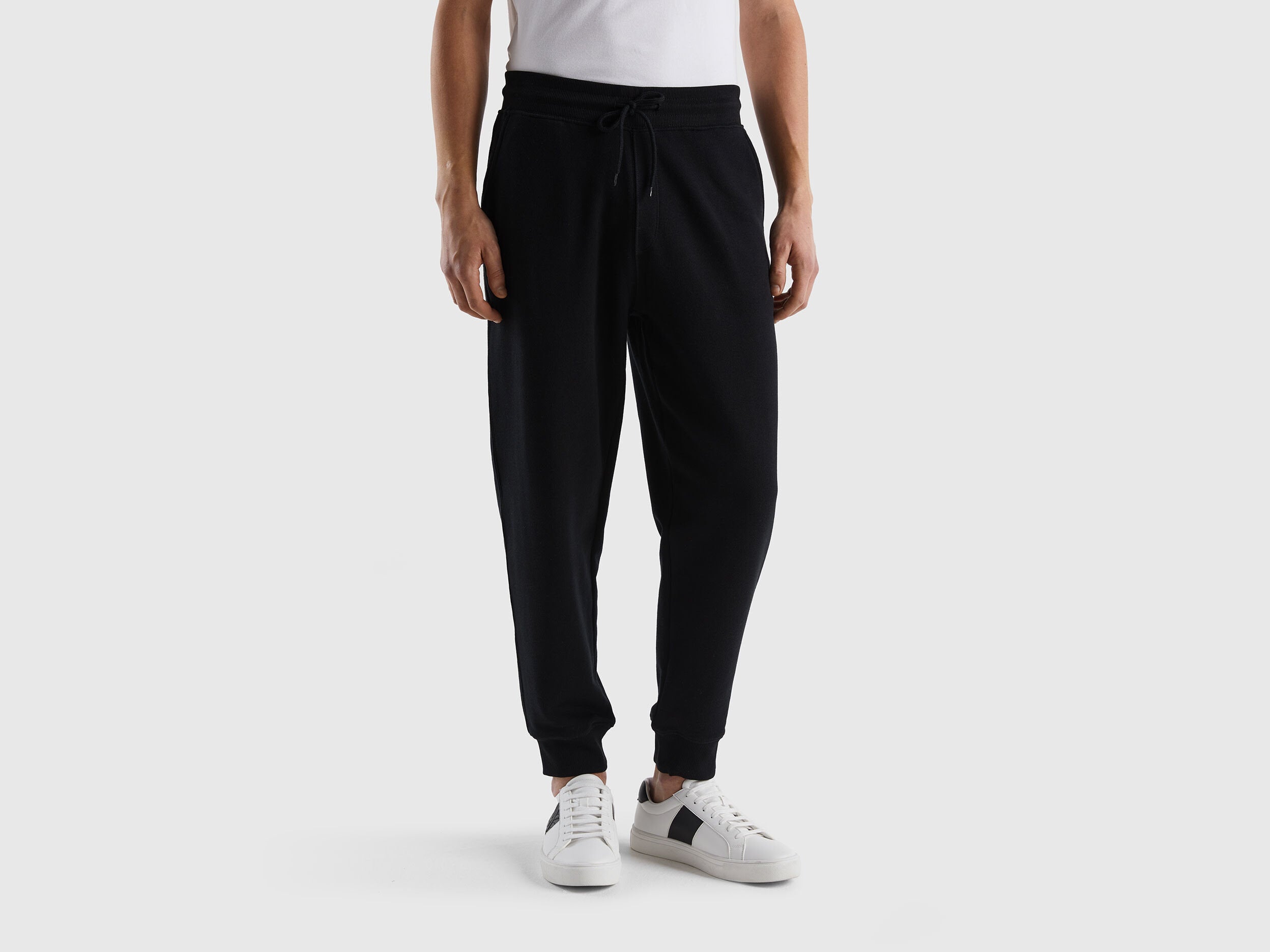 Sweat Joggers In Cotton_3J68UF00K_100_01