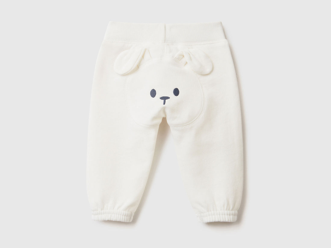 Soft Sweatpants With Embroidery