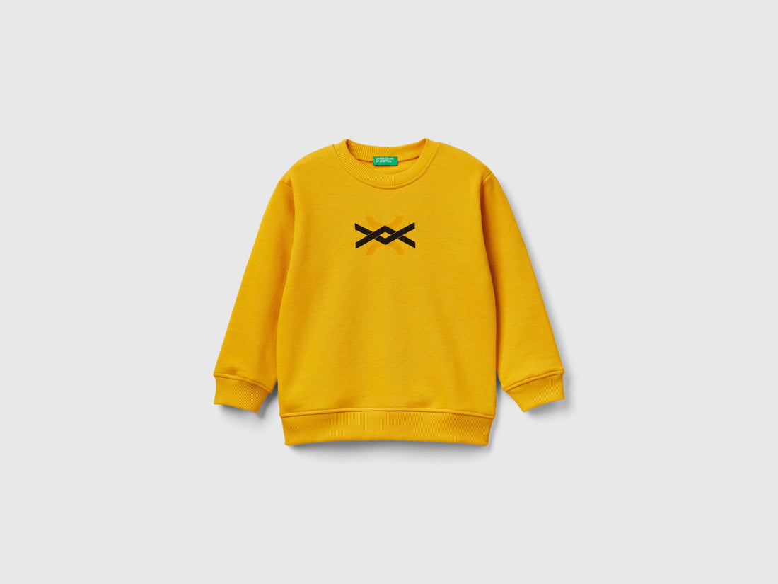 Sweatshirt In 100% Organic Cotton