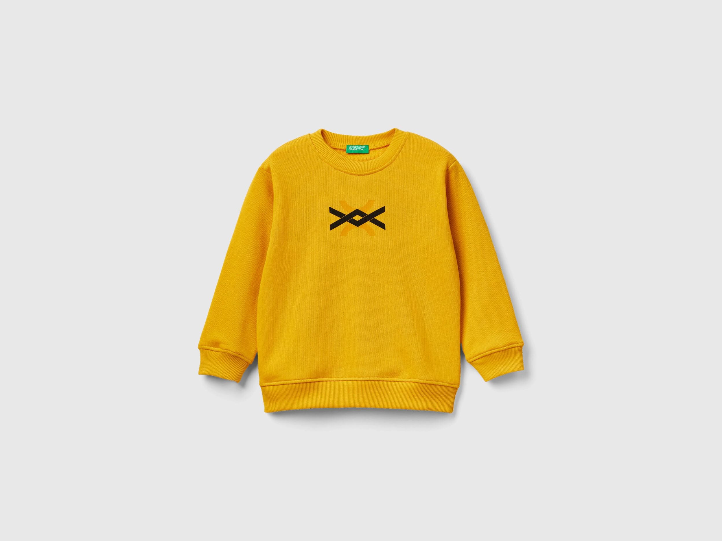 Sweatshirt In 100% Organic Cotton