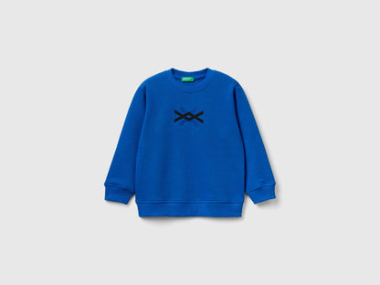 Sweatshirt In 100% Organic Cotton