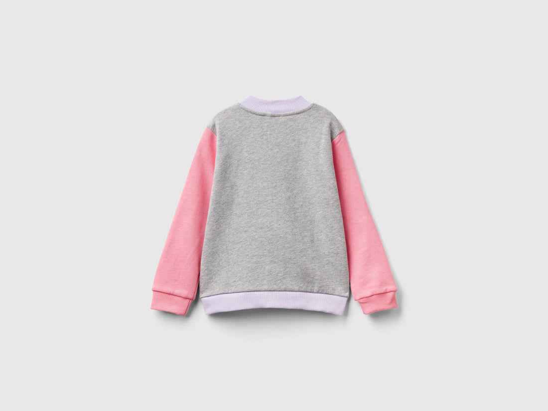 Sweatshirt In Organic Cotton With Zip_3J70G502U_902_02