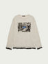 Light Grey T-Shirt L/S Sisley