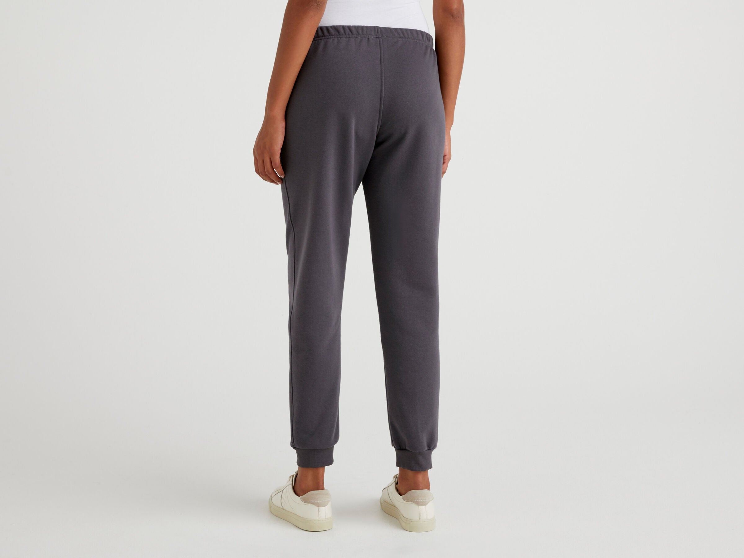 Warm Sweatpants With Logo Benetton