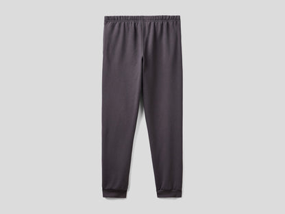 Warm Sweatpants With Logo Benetton