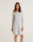 Light Grey Night Dress Benetton