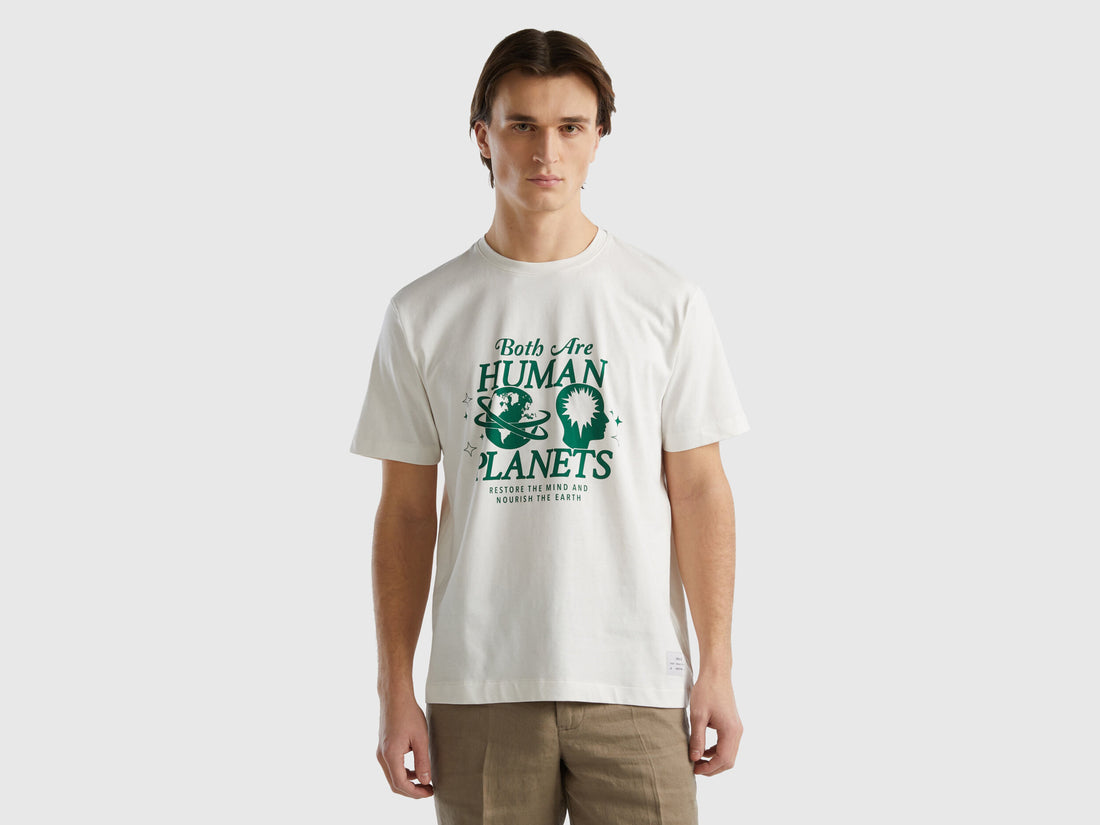 T-Shirt In Pure Organic Cotton_3MI5U108D_901_01