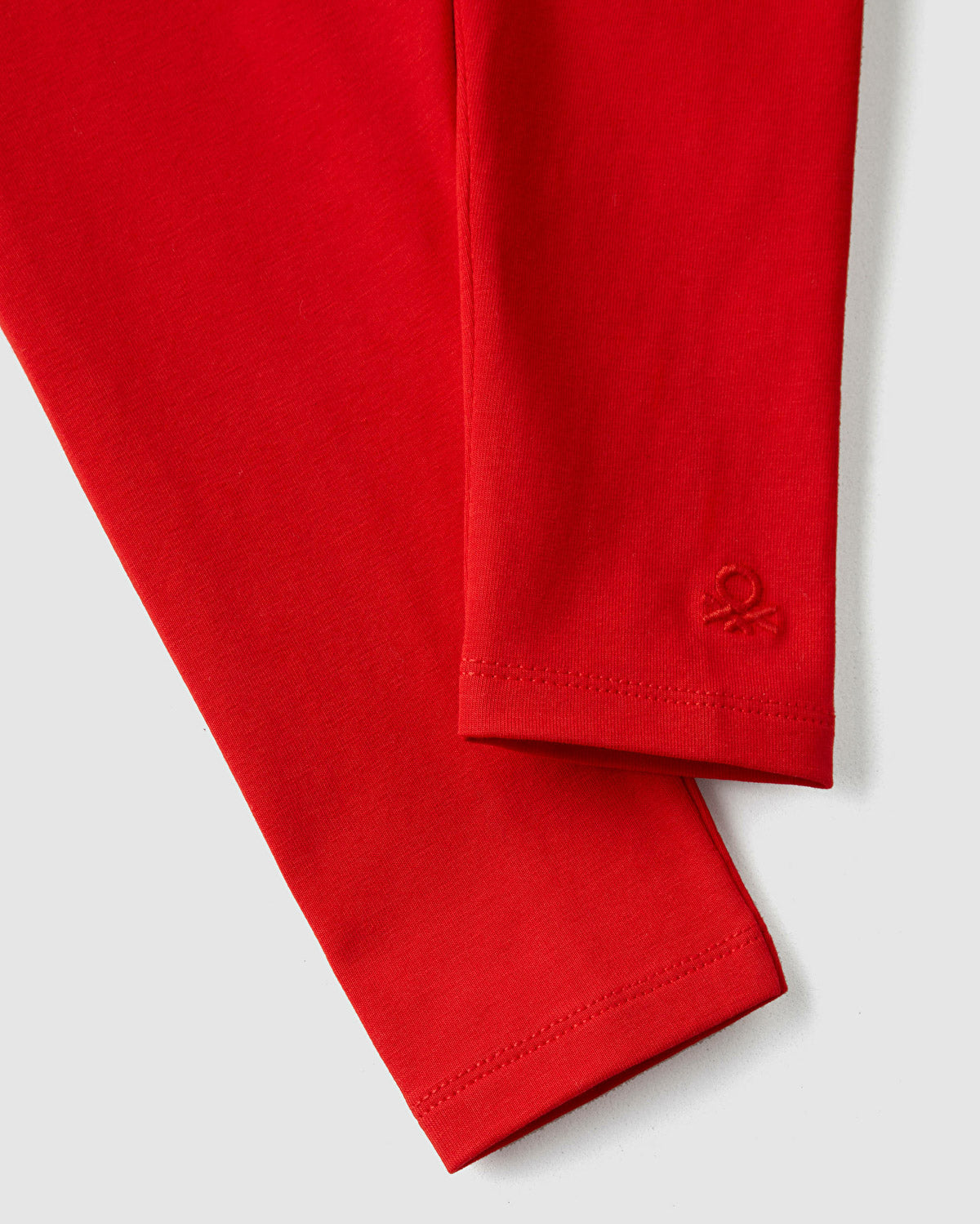 Red Leggings Benetton