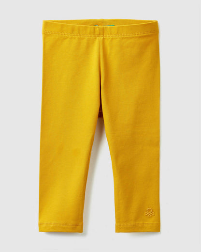 Yellow Leggings Benetton