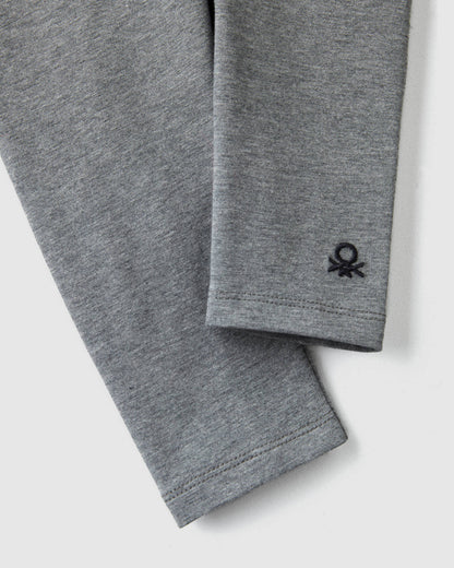 Dark Grey Leggings Benetton