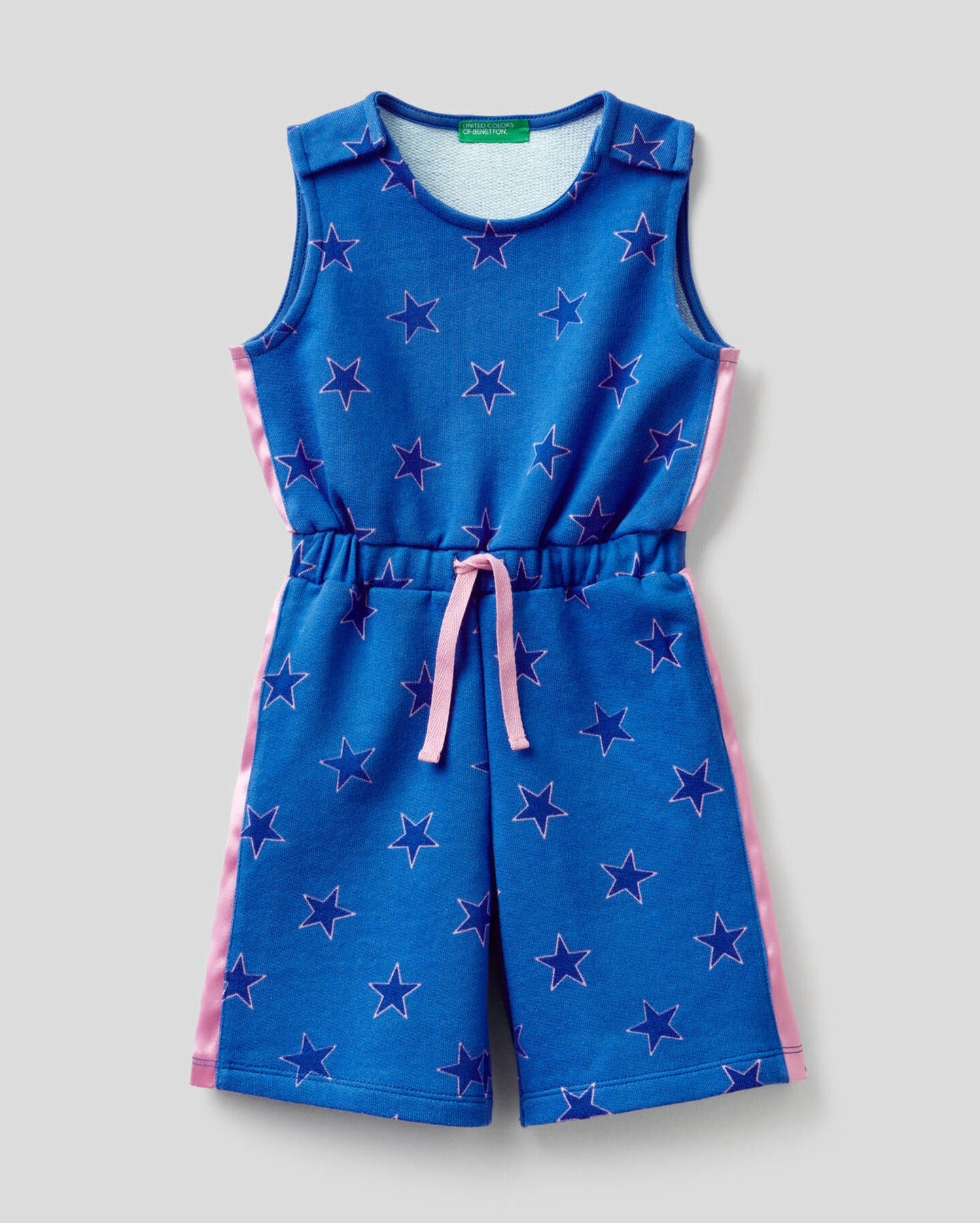 Middle Blue Overall Benetton