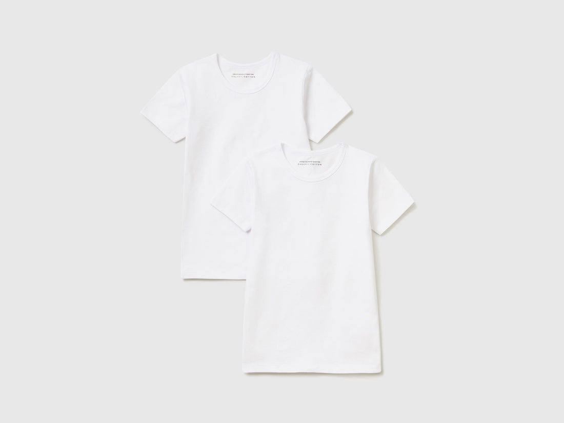 Two Stretch Organic Cotton T-Shirts_3OP80M018_101_01