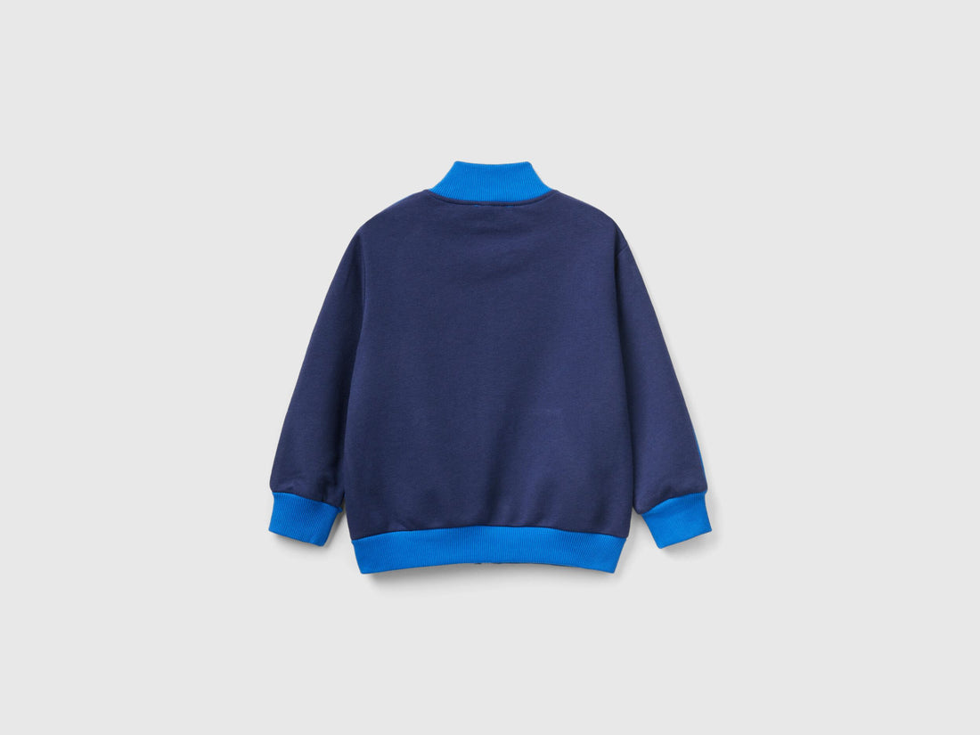 Zip Up Sweatshirt With Print_3PANG5029_36U_02