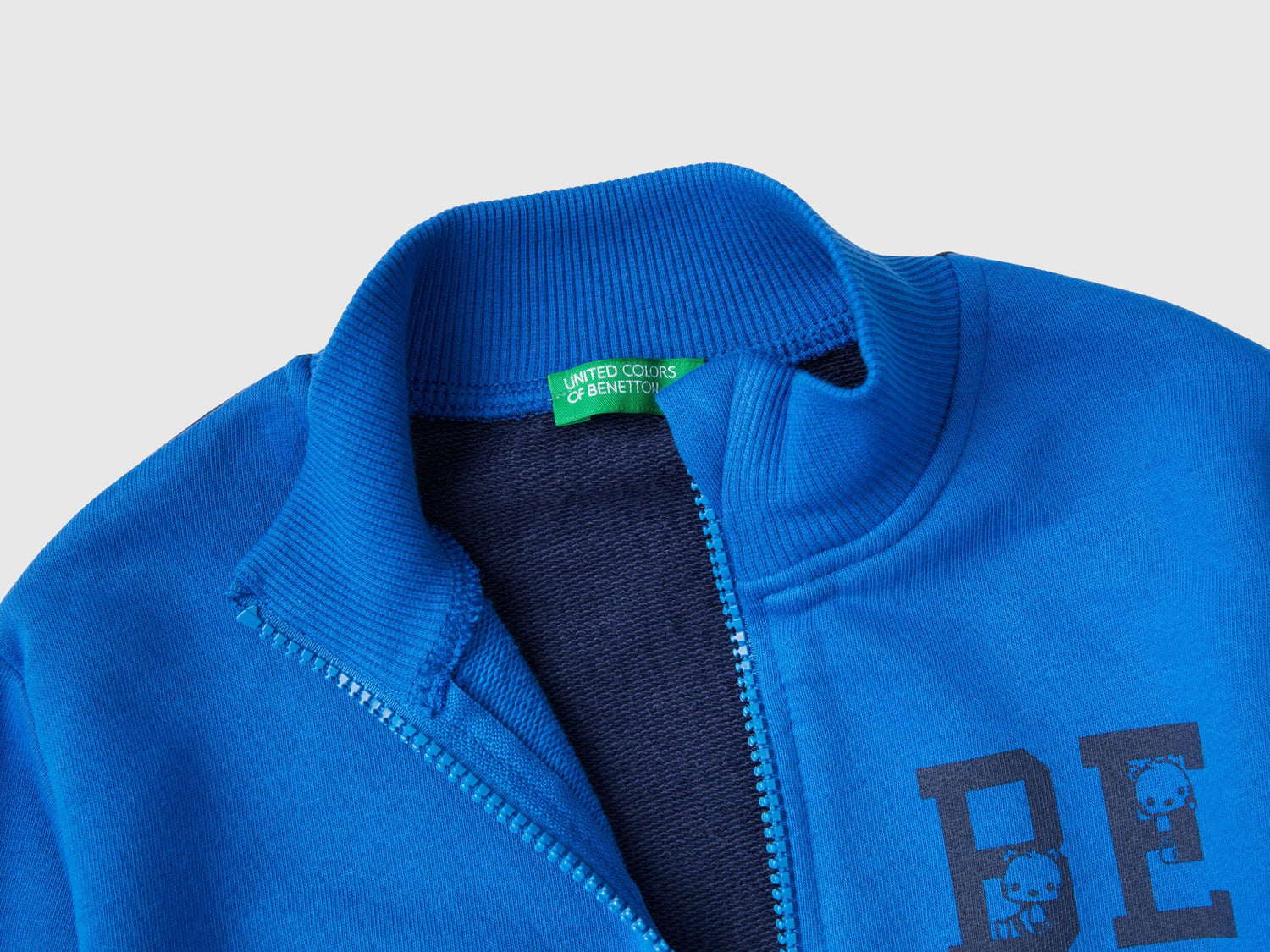 Zip Up Sweatshirt With Print_3PANG5029_36U_03